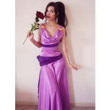 Hercules Megara Costume - Pink Sleeveless Dress Megara Cosplay