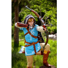 The Legend of Zelda Tears Of The Kingdom Link Bow - Link Cosplay Costume Bow Prop