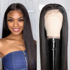 Cardi B Wig - Long Black Straight Middle Parted Wig Cardi B Cosplay Costume