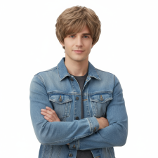 Fantastic Beasts Newt Scamander Wig - Newt Scamander Costume Wig Prop