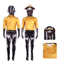 Zoonomaly Zookeepers Costume - Black Bodysuit Mask Zookeepers Cosplay