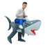 Inflatable Shark Riding Costume