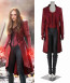 Civil War Scarlet Witch Wanda Maximoff Cosplay Costume