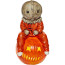 Sam Trick'r Treat Pumpkin Halloween Decoration