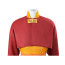 Avatar The Last Airbender Aaang Costume - Orange Red Shirt Pants Accessories Full Set Aang Cosplay