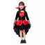 Girls Vampire Dracula Costume - Red Black Dress Dracula Cosplay