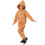 Kids Gingerbread Costume - Onesie Jumpsuit Bells Gingerbread Cosplay
