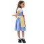 Oktoberfest Bavarian Costume - Girls Blue Checkered Dress Oktoberfest Bavarian Cosplay