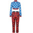 JoJo's Bizarre Adventure Guido Mista Costume - Sweater Pants Hat Set Guido Mista Cosplay