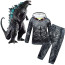 Kids Godzilla King of Monsters Costume - Hoodie Pants Set Godzilla Cosplay