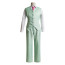 Tokyo Revengers Haitani Rindo Costume - Green Stripe Suit Haitani Rindo Cosplay