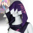League of Legends Arcane Jinx Costume - Dark Purple Hood Jinx Cosplay