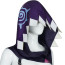 League of Legends Arcane Jinx Costume - Dark Purple Hood Jinx Cosplay