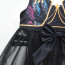 Girls K-Pop Demon Hunters Mira Costume - Black Gold Tutu Dress Stage Outfit Mira Cosplay