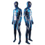 Marvel Comics Venom: The Madness Blue Venom Costume - Bodysuit Blue Venom Cosplay