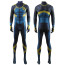 X-Men Blue Cyclops Costume - Blue Black Bodysuit Cyclops Cosplay