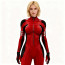 Deadpool and Wolverine Lady Deadpool Costume - Red Black Bodysuit Lady Deadpool Cosplay
