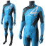 Marvel Rivals Mister Fantastic Costume - Black Blue Bodysuit Mr Fantastic Cosplay
