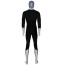 Marvel Puzzle Quest Northstar Jean-Paul Beaubier Costume - Black & White Bodysuit Northstar Cosplay