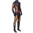 X-Men Sabretooth Costume - Brown Yellow Bodysuit Sabretooth Cosplay
