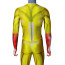 One Punch Man Saitama Costume - Yellow Muscle Pattern Bodysuit One Punch Man Cosplay