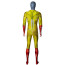 One Punch Man Saitama Costume - Yellow Muscle Pattern Bodysuit One Punch Man Cosplay