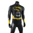 Superman Concept V4 Costume - Black And Gold Bodysuit Superman Cosplay