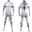 White Tiger Costume - Bodysuit White Tiger Cosplay