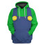 Super Mario Bros Movie 2023 Luigi Hoodie - Luigi Cosplay Costume Hoodie