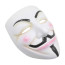 V For Vendetta Mask - V For Vendetta Cosplay Costume Mask Prop
