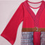 Girls Disney Mulan Costume - Red Dress Mulan Cosplay