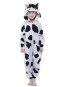 Kids Cow Onesie Jumpsuit Costume