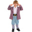 Kids Wonka 2023 Oompa Loompa Costume - Stripe Coat Pants Set Oompa Looma Cosplay