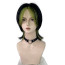 Billie Eilish Wig - Short Black Green Wig Billie Eilish Cosplay Costume