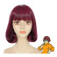 Scooby-Doo Velma Dinkley Wig - Velma Dinkley Cosplay Wig Prop