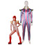David Bowie Ziggy Stardust Costume - Striped Shirt Pants Set Ziggy Stardust Cosplay