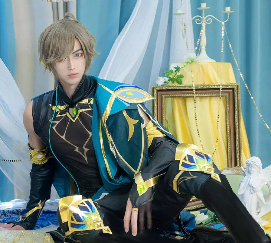 Alhaitham Wig Genshin Impact Cosplay Costume