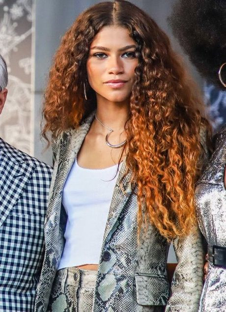 Zendaya Wig - Long Curly Wig Zendaya Cosplay Costume