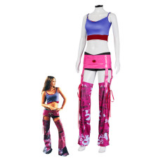 2 Fast 2 Furious Devon Aoki Costume - Top Shirt Pants Set Devon Aoki Cosplay