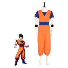 Dragon Ball Z Gohan Costume - Orange Jumpsuit Gohan Cosplay