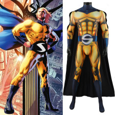 Marvel Comics Sentry Costume - Bodysuit Cape Set Sentry Cosplay