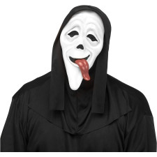 Scream VI Ghostface Mask - Wass Up Ghostface Cosplay Costume Mask Prop