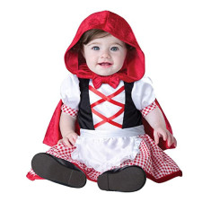 Baby Little Red Riding Hood Costume InCharacter - Onesie Jumpsuit Little Red Riding Hood Cosplay
