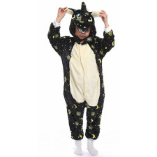 Kids Night Sky Unicorn Costume - Onesie Jumpsuit Night Sky Unicorn Cosplay