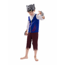 Kids Werewolf Costume - Blue Shirt Pants Set Werewolf Cosplay
