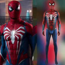 Marvel's Spider-Man 2 Sunfire Advanced Suit 2.0 Costume - Bodysuit Advanced Suit 2.0 Cosplay