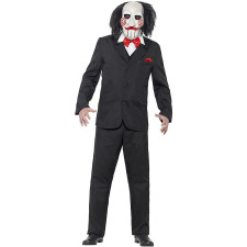 Saw X Jigsaw Mask - Jigsaw Cosplay Costume Mask Prop