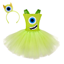Monsters, Inc Mike Wazowski Costume - Tutu Dress Mike Wazowski Cosplay