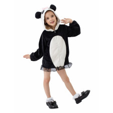 Kids Panda Costume - Hoodie Dress Lace Panda Cosplay