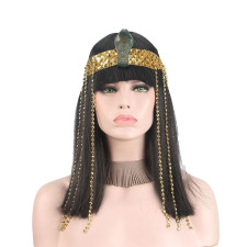 Cleopatra Wig Headpiece - Cleopatra Cosplay Costume Wig Headpiece